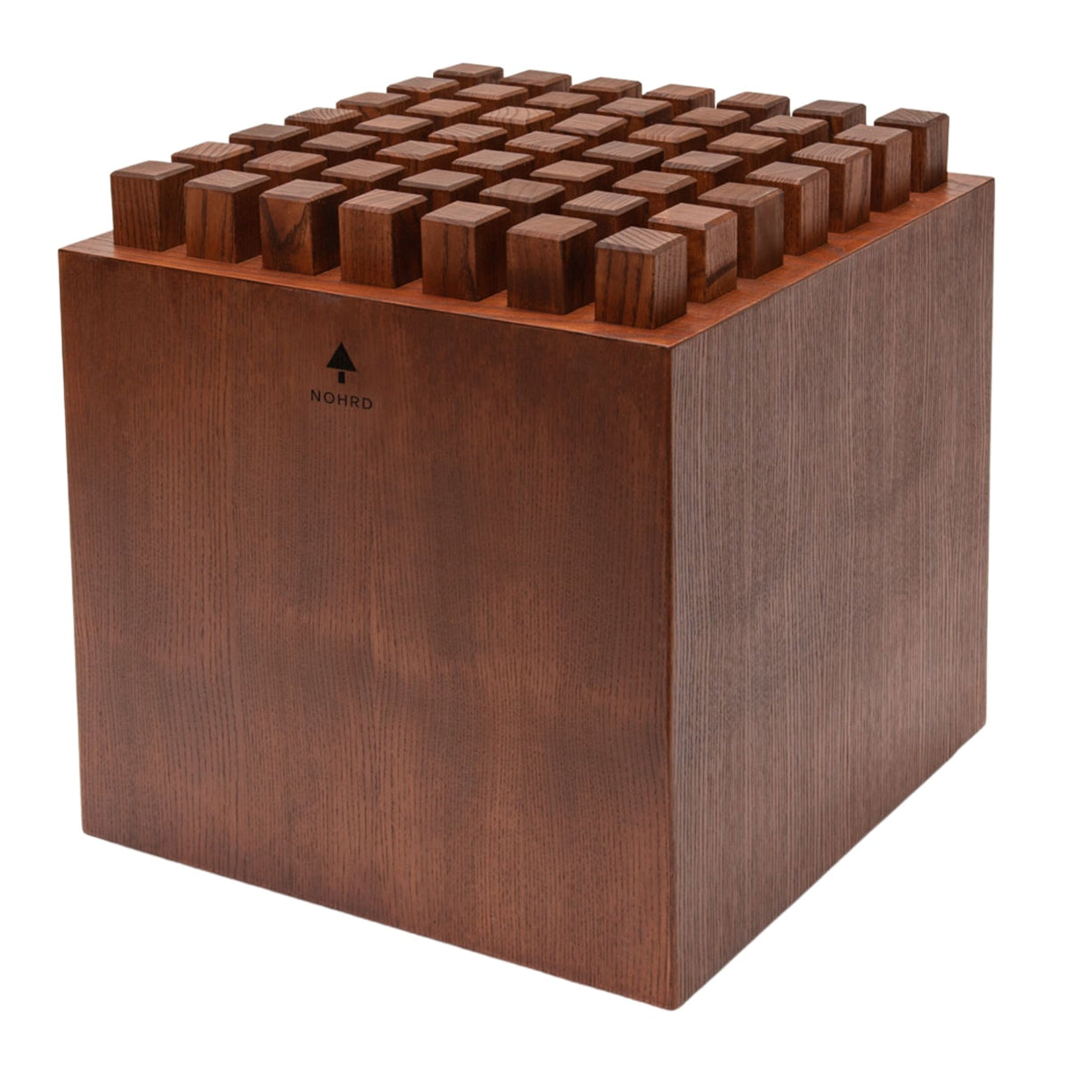 NOHRD Hedgehock Club – Ergonomische houten stoel – Gebeitst eikenhout