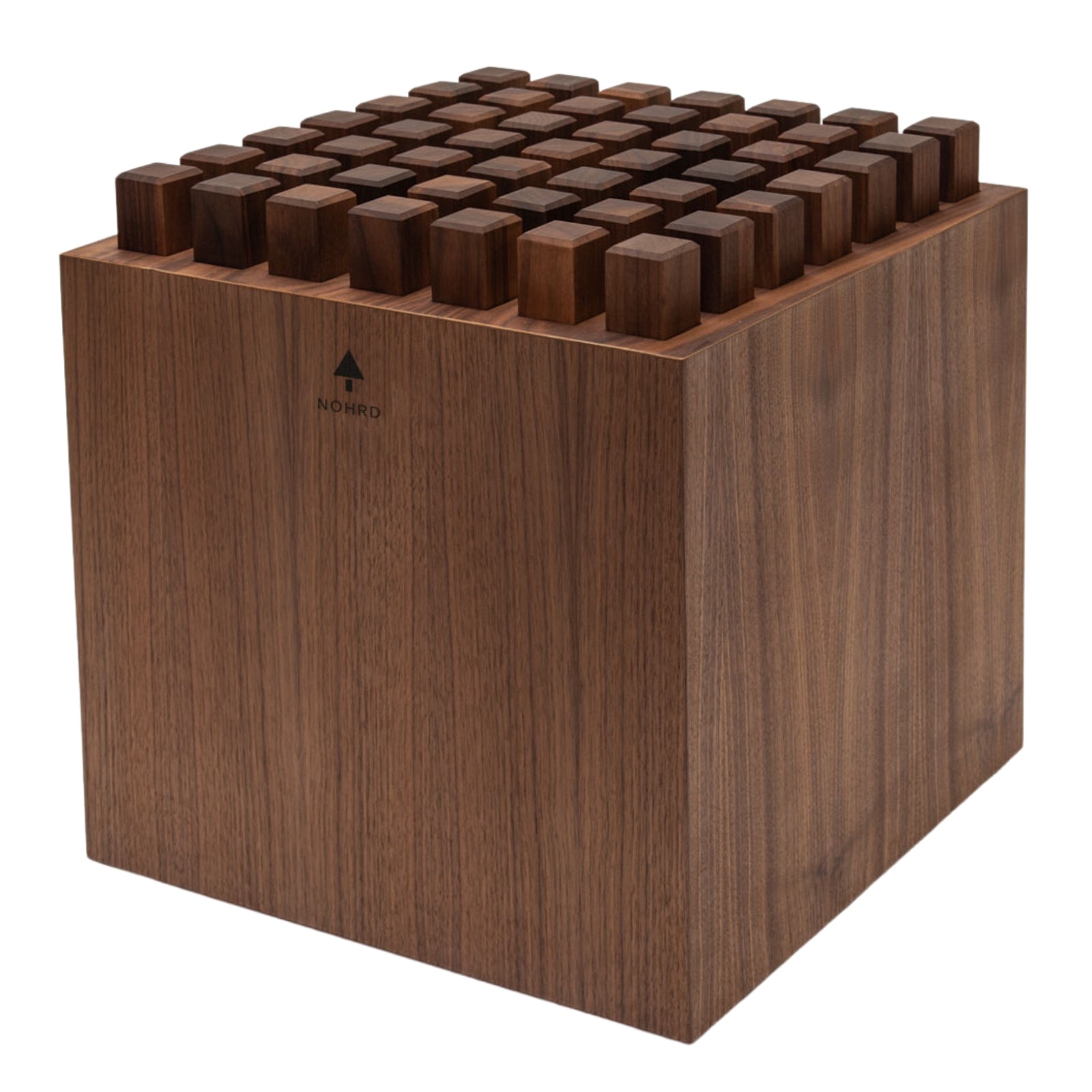 NOHRD Hedgehock Walnoot – Ergonomische houten stoel – Notenhout