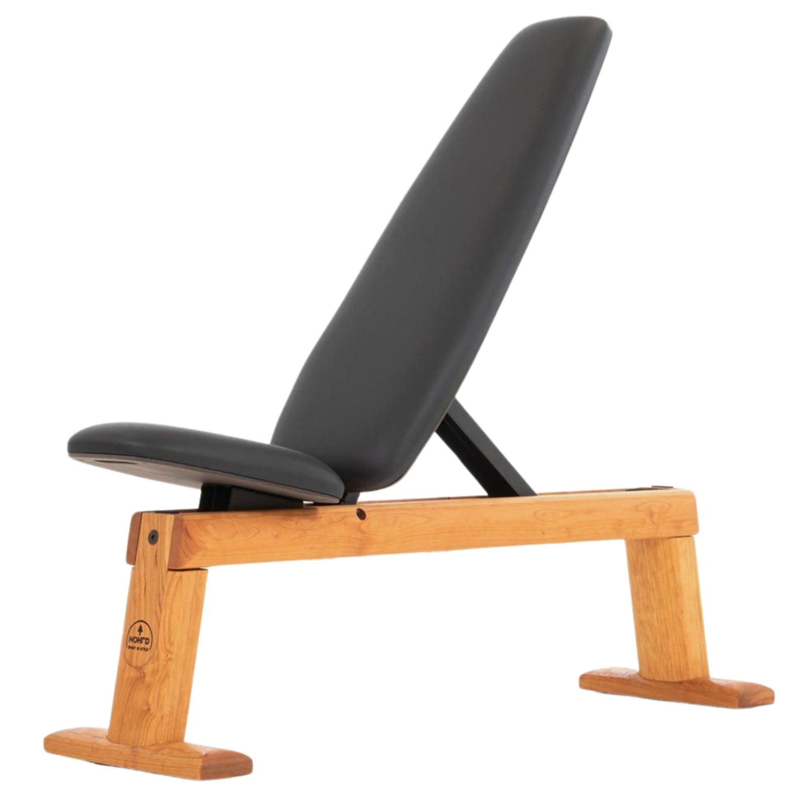 NOHRD Weight Bench Kersen – Verstelbare halterbank – Kersenhout