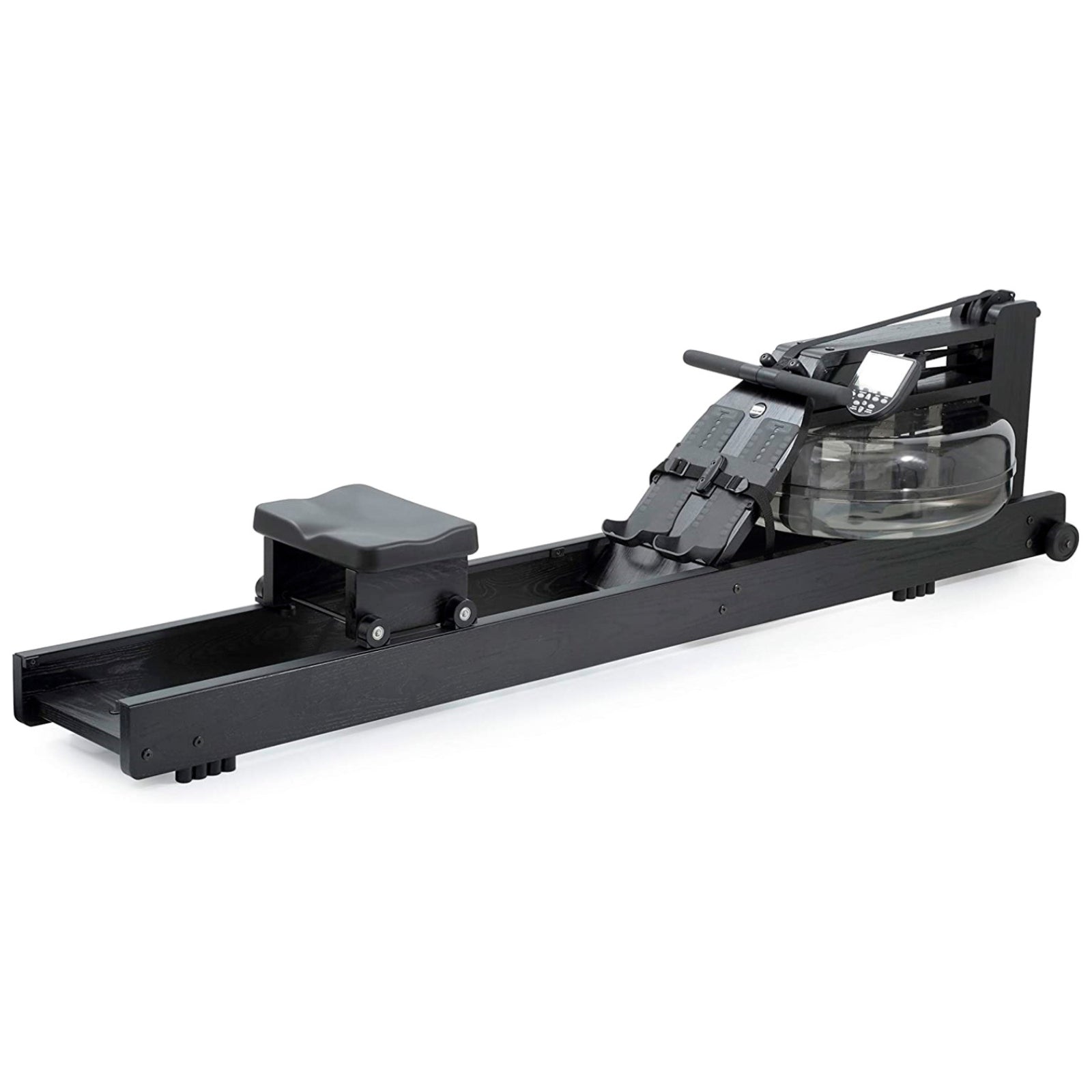 WaterRower All Black roeitrainer – zwart eikenhout