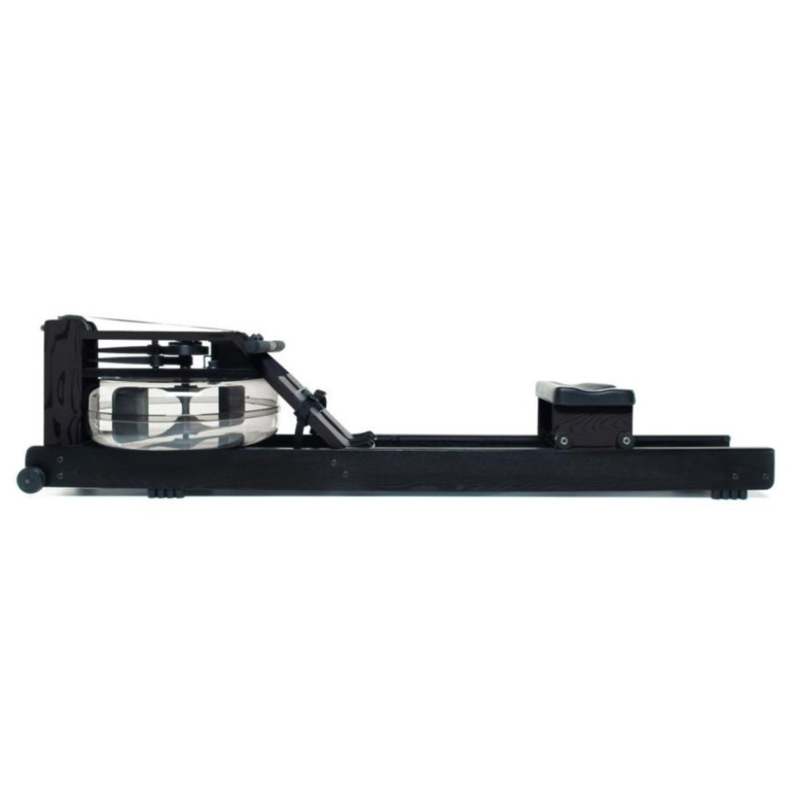 WaterRower All Black roeitrainer – zwart eikenhout