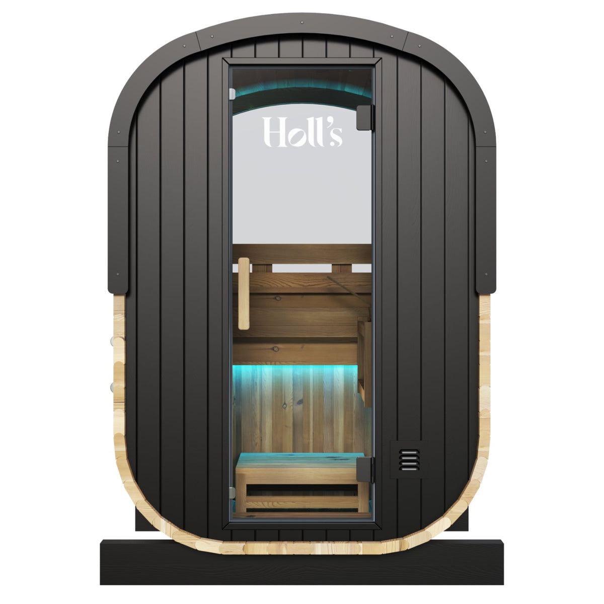 Buitensauna voor 2 personen - Holl's Cocoon 130 met 4.5 kW heater