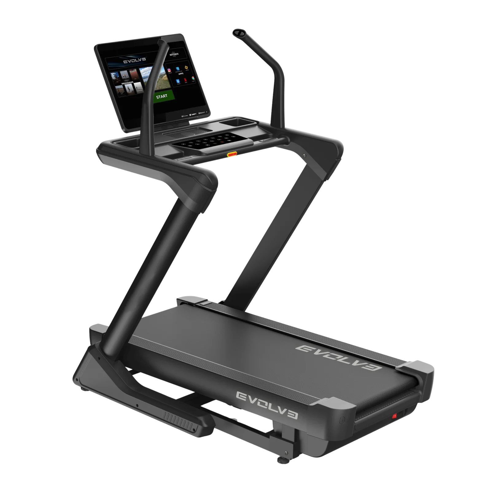 Evolve Fitness HT-225-TFT klim loopband met touchscreen entertainment console & incline tot 48%