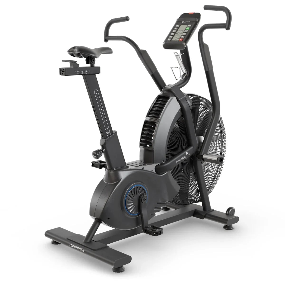 Flow Fitness Perform A1i airbike – Luchtweerstand en riemaandrijving