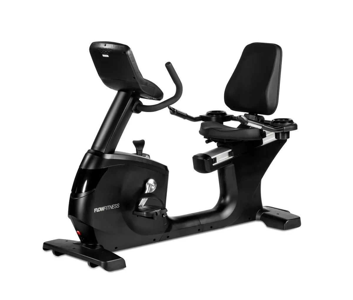 Flow Fitness Pro RB5i ligfiets – Lage instap en rugondersteuning