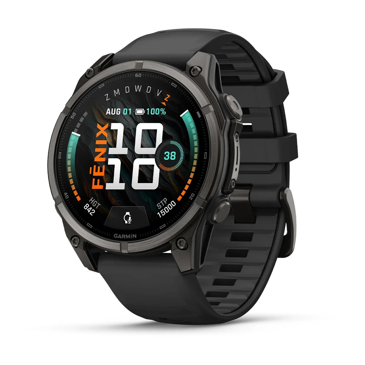 Garmin fēnix® 9 47 mm multisport-smartwatch – uitgebalanceerd formaat