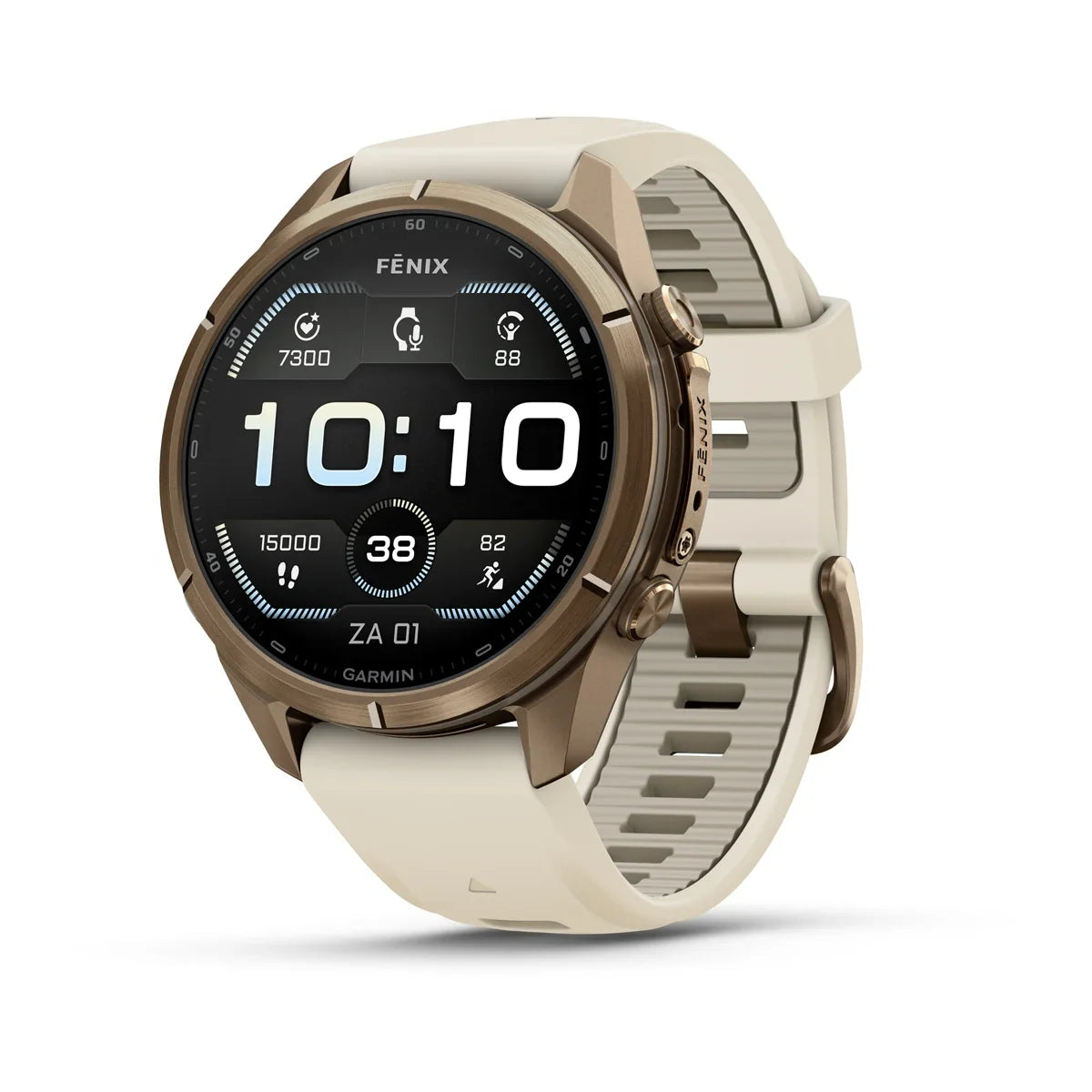 Garmin fēnix® 9 Pro 43 mm – compacte Autumn Gold smartwatch