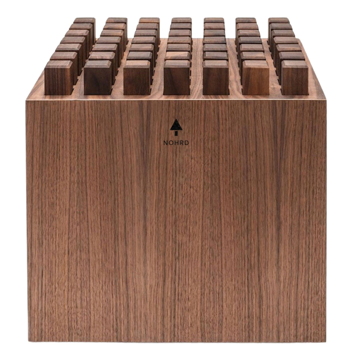 NOHRD Hedgehock Walnoot – Ergonomische houten stoel – Notenhout