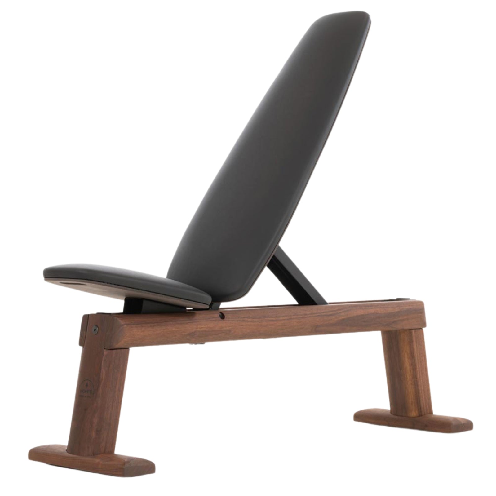 NOHRD Weight Bench Walnoot – Verstelbare halterbank – Notenhout