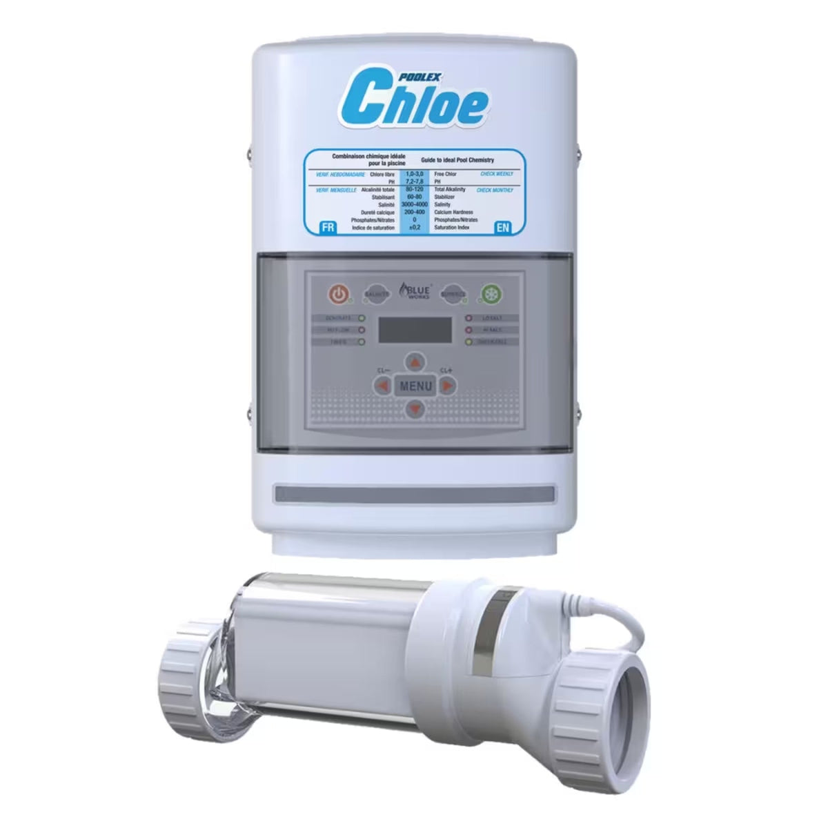 Poolex Chloé Salt Electrolyzer zoutelektrolysesysteem – voor betrouwbare zwembadondersteuning