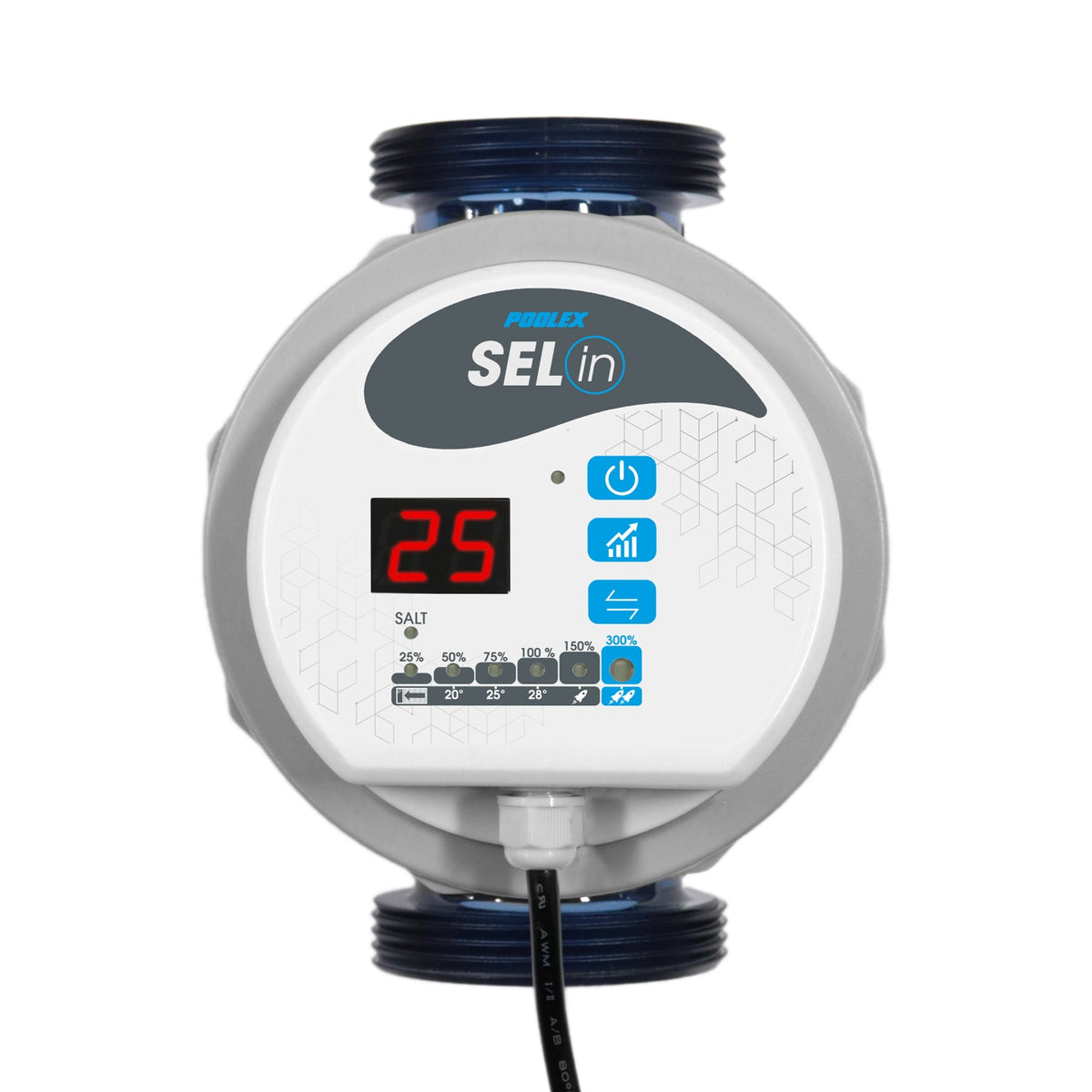 Poolex Sel-In Salt Electrolyzer – geïntegreerde zwembadwaterbehandeling