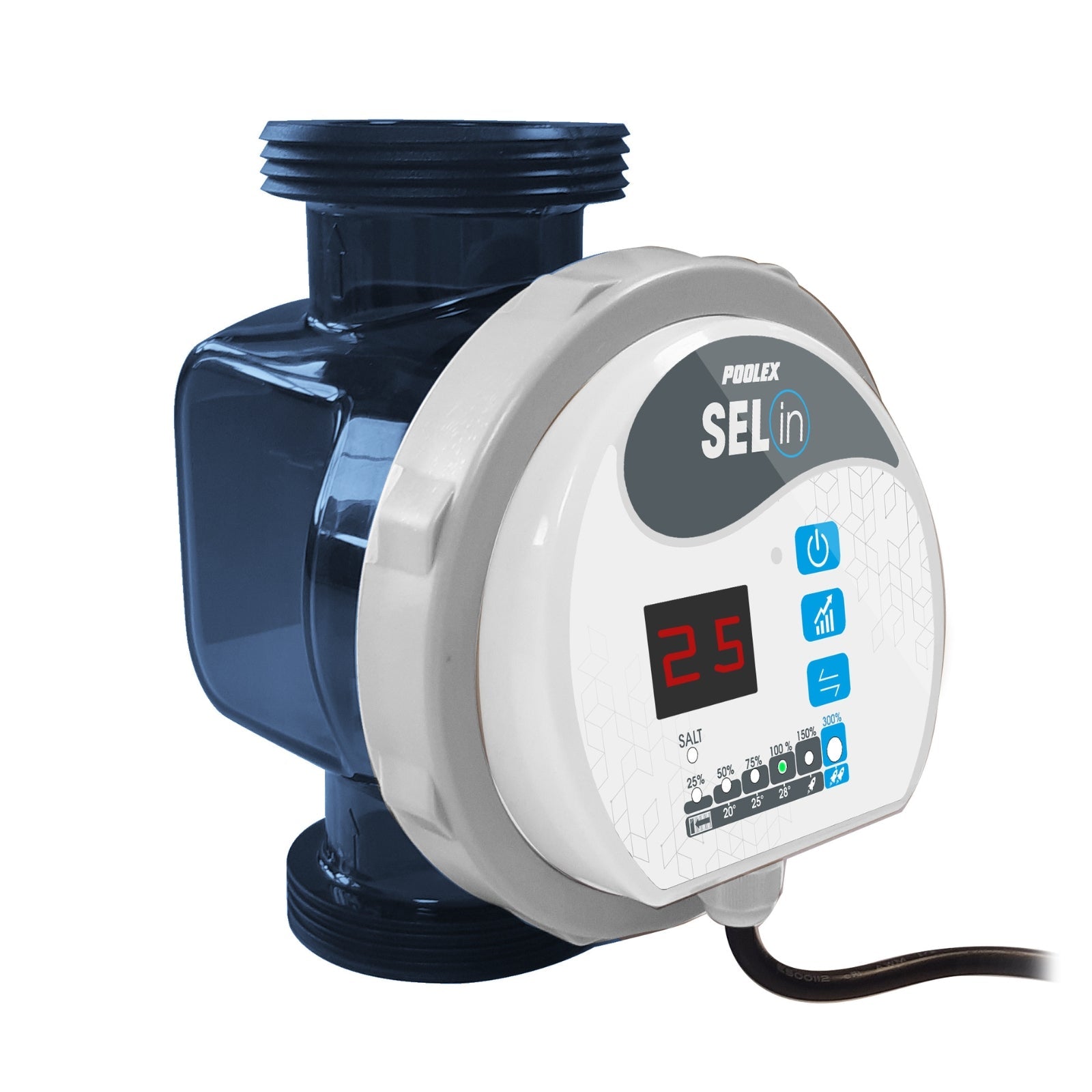 Poolex Sel-In Salt Electrolyzer – geïntegreerde zwembadwaterbehandeling